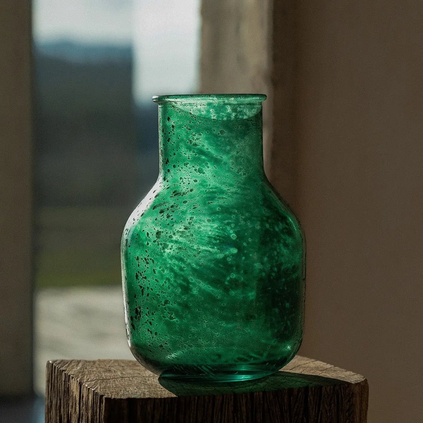 Vaas Giorgio van Gerecycled Glas